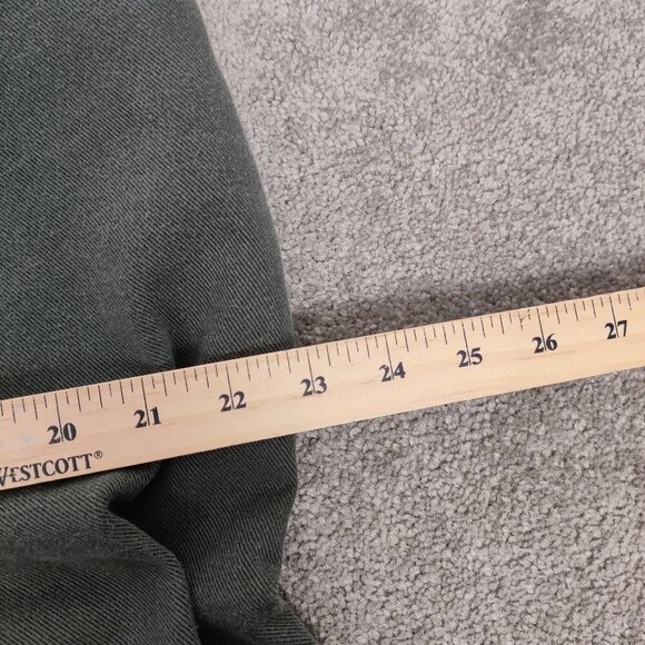 Cotton Ginny Plus Petites Women's Pants Size 16 Gray Cotton High Waist Mom Style - Picture 9 of 11